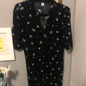 Short sleeve midi dress